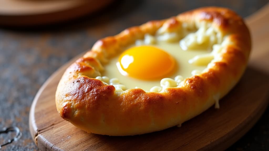 Adjaruli Khachapuri oven fresh, ready to eat