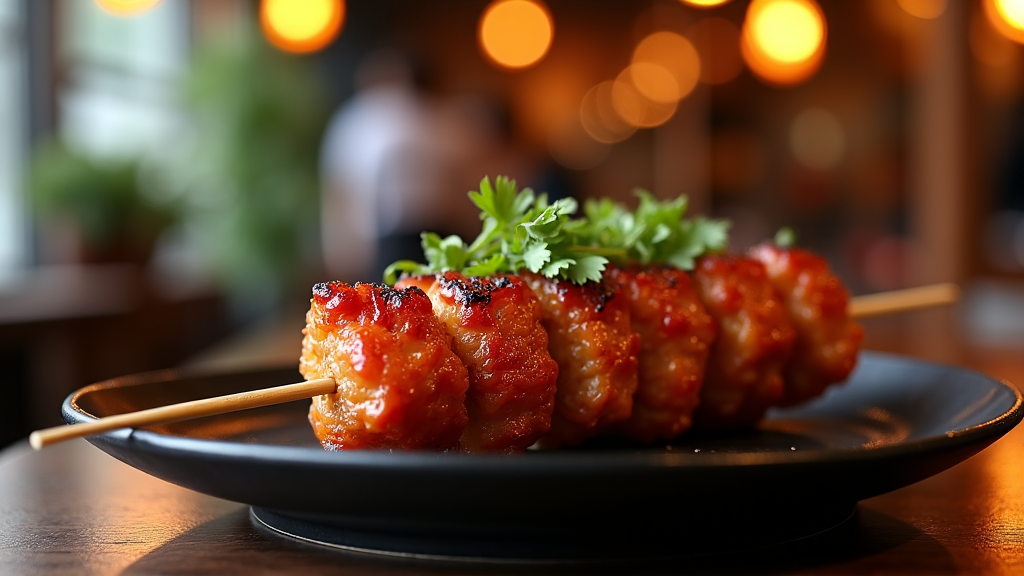 Armenian Lula Kebab. Traditional beef and lamb kebabs grilled over live charcoal to perfection at our Carmichael location