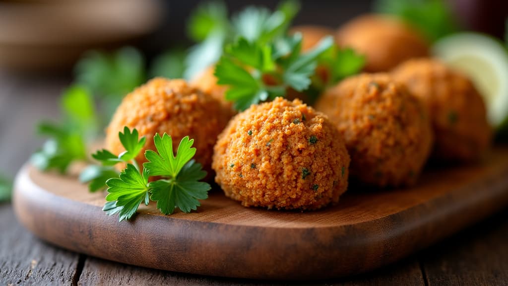 Crispy Falafel Platter from Yerevan Bar and Restaurant.