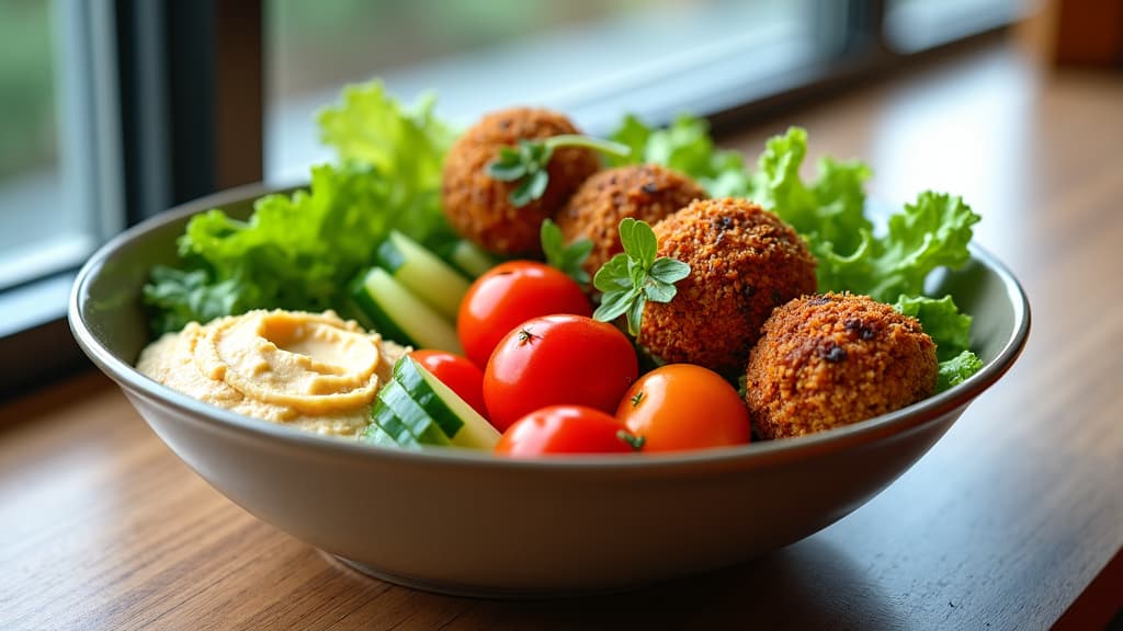 Mediterranean Lunch Bowls freshly prepared in Carmichael, CA