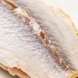 Flaky and light texture of baked trout at Yerevan Sac. Close-up detail of the perfectly cooked trout revealing tender, flaky white meat that separates effortlessly, highlighting the delicate texture achieved through traditional baking methods.