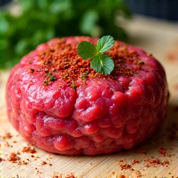 Armenian Spices and Marinade for Lula Kebab: Ingredients used in the traditional preparation of our hand-minced beef and lamb kebabs, ensuring authentic flavor and aroma.