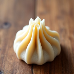 Traditional Georgian Khinkali dumplings on a wooden board, showcasing authentic Caucasian cuisine near Fair Oaks Boulevard. Explore how to properly enjoy these soup dumplings.