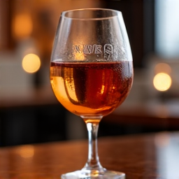 Glasses of authentic Georgian Kvevri amber wine, showcasing its rich hue, served in a sophisticated setting that exemplifies the unique offerings of Armenian bar menus. Fresh fruit cocktails Carmichael.