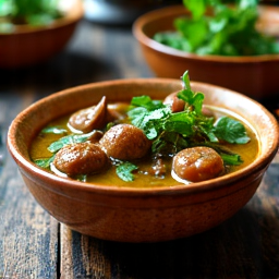 Platter of handmade Georgian Khinkali dumplings, perfectly pleated