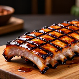 Live mangal grill action with smoky barbecue pork ribs in Carmichael. Detailed view of the open mangal grill producing charred, glazed pork ribs at Yerevan Sac, highlighting the authentic charcoal cooking method.