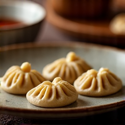 Traditional Handmade Beef Khinkali. Carefully pleated Georgian soup dumplings filled with seasoned meat and aromatic broth, a staple of Caucasian cuisine in Carmichael.