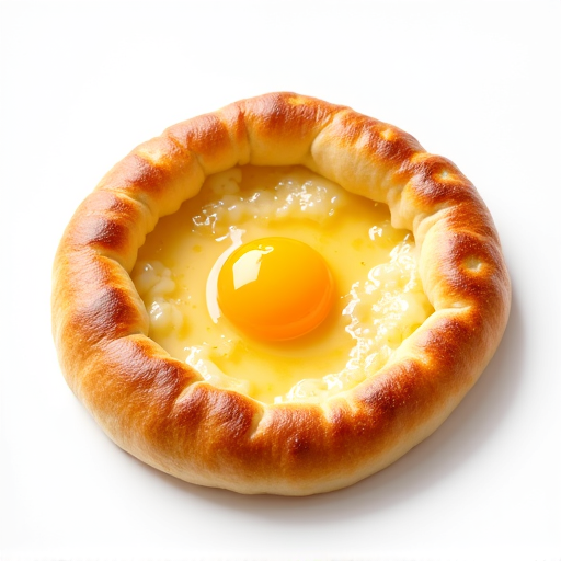 Chef preparing Khachapuri dough by hand, showcasing traditional Georgian culinary techniques in a restaurant kitchen setting.