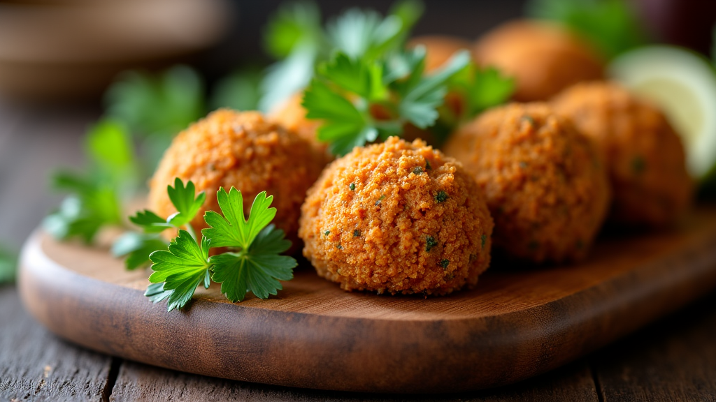 Crispy Falafel Platter from Yerevan Sac.