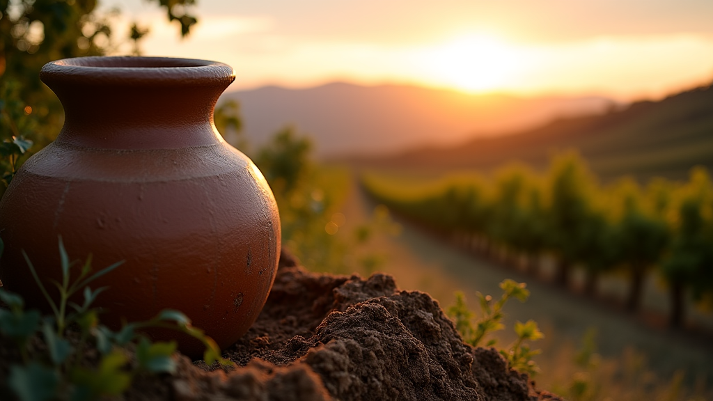 Georgian Kvevri wine tasting experience at Yerevan Sac
