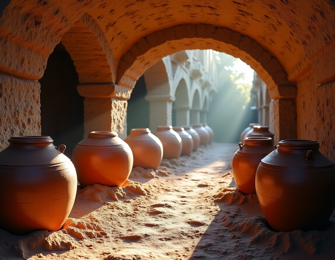 georgian wine cellar kvevri sacramento
