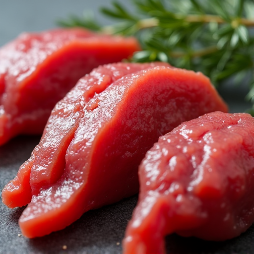 A chef meticulously preparing cuts of quail, marinating them in traditional Armenian spices and pomegranate sauce (Narsharab), highlighting the artisanal culinary process behind the premium dish.